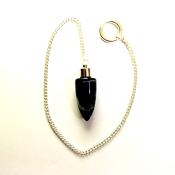 SODALITE BULLET STYLE HEALING POINT PENDULUM.   SPR12702POL