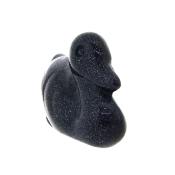 Gemstone Duck Carving in Blue Goldstone.   SPR15179POL