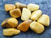 YELLOW JASPER POLISHED PEBBLE SPECIMEN. SPR4039POL