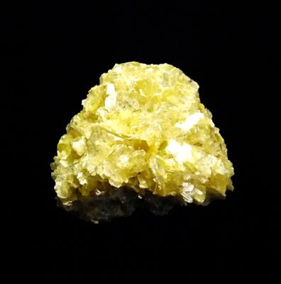 YELLOW STAR MUSCOVITE MICA CRYSTAL SPECIMEN.   SP11749