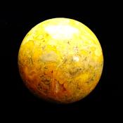 GEMSTONE SPHERE IN CRAZY LACE AGATE.   SP13875SLF