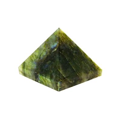 GEMSTONE PYRAMID IN LABRADORITE.   SPR14857POL