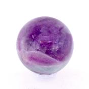 FLUORITE GEMSTONE SPHERE.   SP14932POL