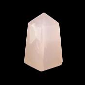 GEMSTONE OBELISK IN MANGANO CALCITE.   SP15026POL