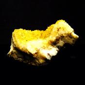 CITRINE DRUZE SPECIMEN (HEAT TREATED).   SP15049SLF