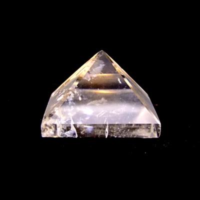 Rainbow Quartz Gemstone Pyramid.   SP15310POL