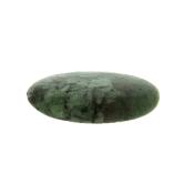 Polished Flat Palm stone in Emerald.   SP16145POL