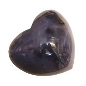 Large Fully Polished Agate Druze Heart.   SP16245SLF