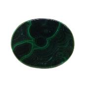 Oval Shape Fully Polished Slice Specimen In Malachite.   SP16330POL