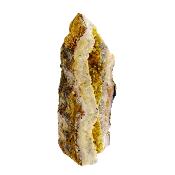 Citrine Druze/ Geode Section Heat Treated, Raw Unpolished.   SP16493SLF