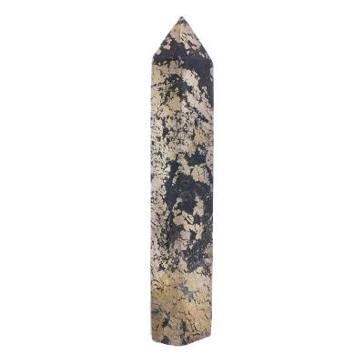 Pyrite With Marcasite Fully Polished And Faceted Point Specimen.   SP17000POL