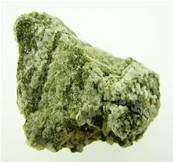 EPIDOTE WITH QUARTZ CRYSTAL SPECIMEN. SP3395