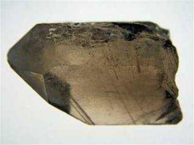 SMOKEY QUARTZ POINT SPECIMEN. SP3619