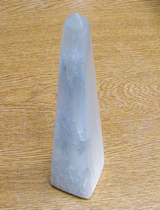 SELENITE (SATIN SPAR) OBELISKS