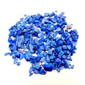 200g BAG OF BLUE HOWLITE POLISHED CRYSTAL CHIPS.   SPR14393POL