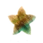 Starfish Carving in Fluorite.   SPR15236POL