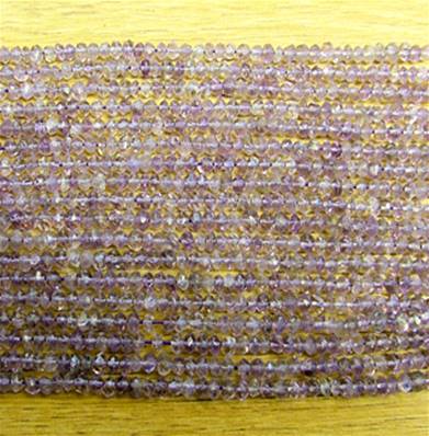 AMETHYST FACETED BEAD STRINGS. SPR4914