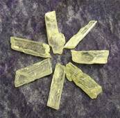 HIDDENITE ROUGH CRYSTAL CHIPS. SPR5420