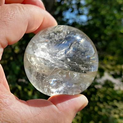 NATURAL CITRINE SPHERE.   SP8137POL