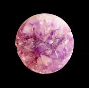 AMETHYST WITH AGATE SPHERE.   SP11766SHLF