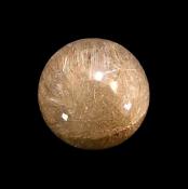 RUTILATED QUARTZ SPHERE.   SP11810POL