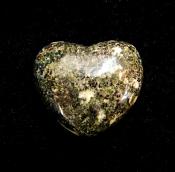 PRESELI BLUE STONE HEART.   SP11936POL