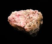 RHODOCHROSITE ON SPHALERITE WITH QUARTZ & TOURMALINE RAW CRYSTAL SPECIMEN.   SP12376