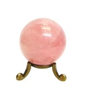 STAR ROSE QUARTZ SPHERE.   SP12961POL