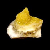 CITRINE DRUZE SPECIMEN (HEAT TREATED).   SP15049SLF