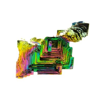 Bismuth Crystal Specimen, (Laboratory Grown).   SP16204