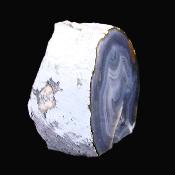 Agate Large Sliced And Face Polished Nodule Specimen.   SP16374SLF 