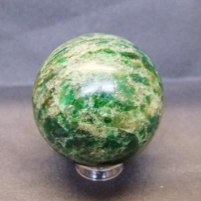 Gemstone Sphere In Fuchsite.   SP16394POL