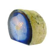 Agate Nodule Single Tea Light Holder.    SP16540SLF