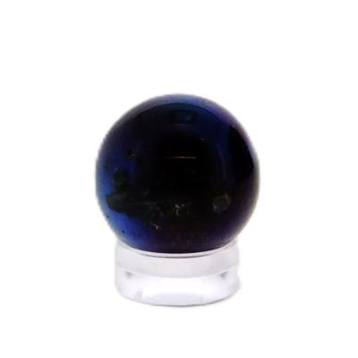 Mini Sphere In Colbalt Aura Quartz.   SP16900POL
