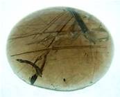 DOME POLISHED SMOKEY QUARTZ PEBBLE. SP2462POL