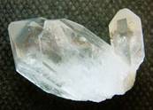 COMPANION QUARTZ POINT SPECIMEN WITH FADEN. SP2691