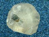 GREEN TOURMALINE IN DOUBLE TERMINATED QUARTZ SPECIMEN. 80 X 75 X 52MM APROX. 450g. SP26