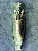 EGYPTIAN PHARAOHS SARCOPHAGUS CARVING IN HEMATITE. SP4830POL