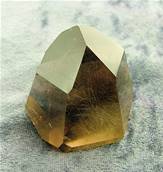 POLISHED GOLDEN RUTILATED QUARTZ POINT. SP6566POL