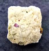 RUBY IN FELDSPAR ROUGH CRYSTAL SPECIMEN. SP8738