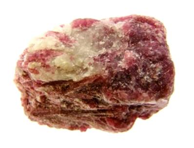 RUBELLITE IN QUARTZ ROUGH CRYSTAL SPECIMEN. SP9688