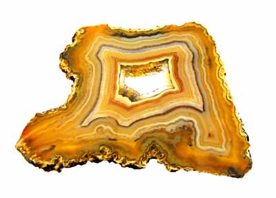 AGATE GEODE SLICE SPECIMEN.   SP9924POL