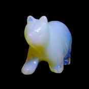 A Bear Carving In Opalite.   SPR15519POL