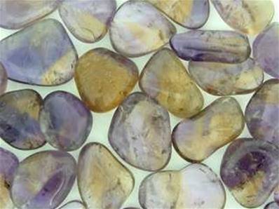 POLISHED AMETRINE PEBBLES ('A' GRADE). SPR1722POL