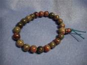 POWER BEAD BRACELET IN UNAKITE.   SPR279BR