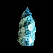 SPIRAL FLAME CARVING IN APATITE.   SP13646POL
