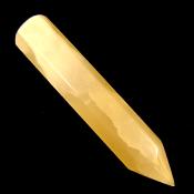 GEMSTONE PENCIL POINT IN MANGANO CALCITE.   SP15029POL