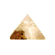 Smokey Quartz Gemstone Pyramid.
