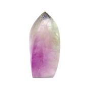 Flame/ Point specimen in polished Fluorite.   SP15416POL