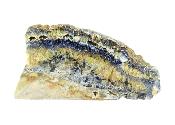 Blue John Polished Face Crystal Slice Specimen.   SP15776POL